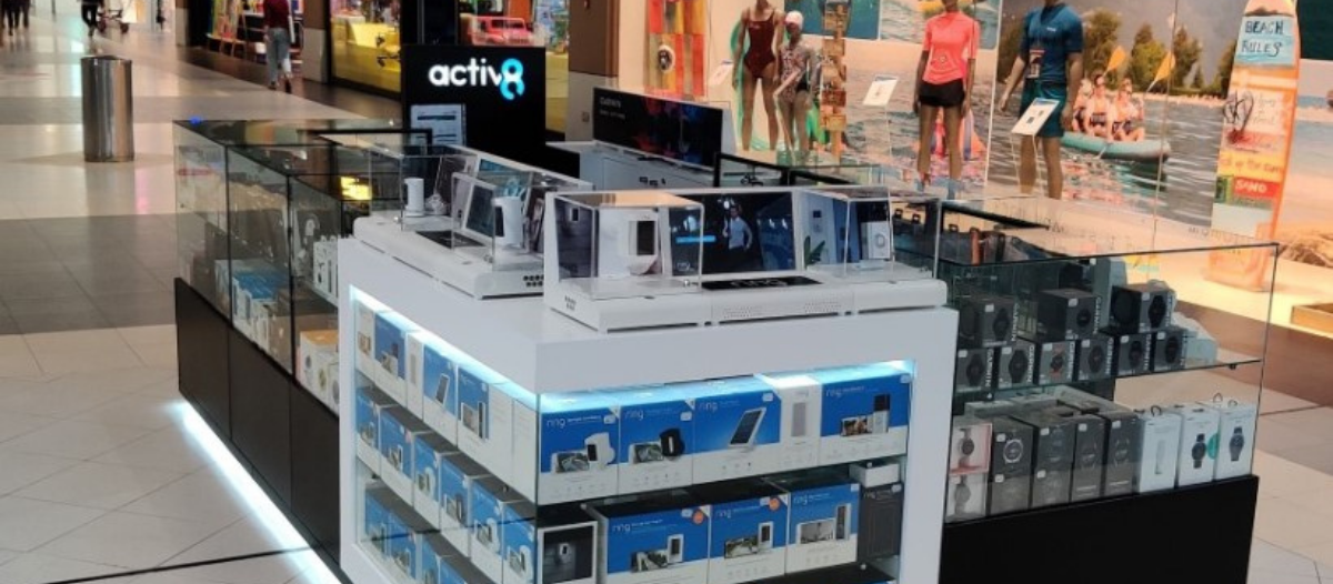 activ8 high-impact kiosks retail format